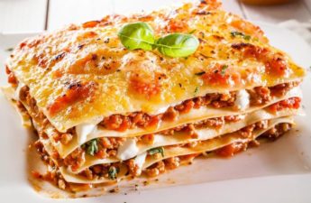 Лазанья с фаршем классический итальянский рецепт
