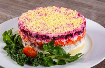 селедка под шубой простой классический рецепт