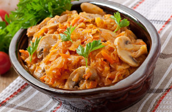 Тушеная капуста вкусные рецепты